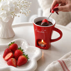 Taza Fondue de Chocolate · Kit de regalo con velas