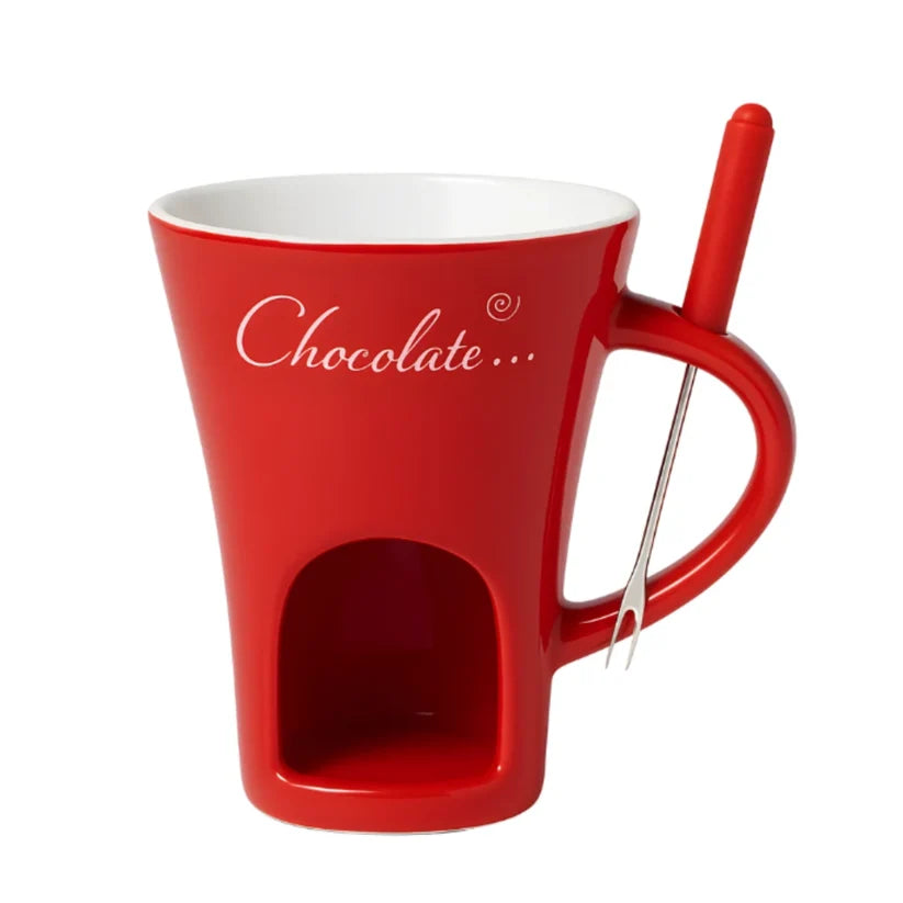 Taza Fondue de Chocolate · Kit de regalo con velas