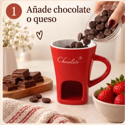Añade el chocolate